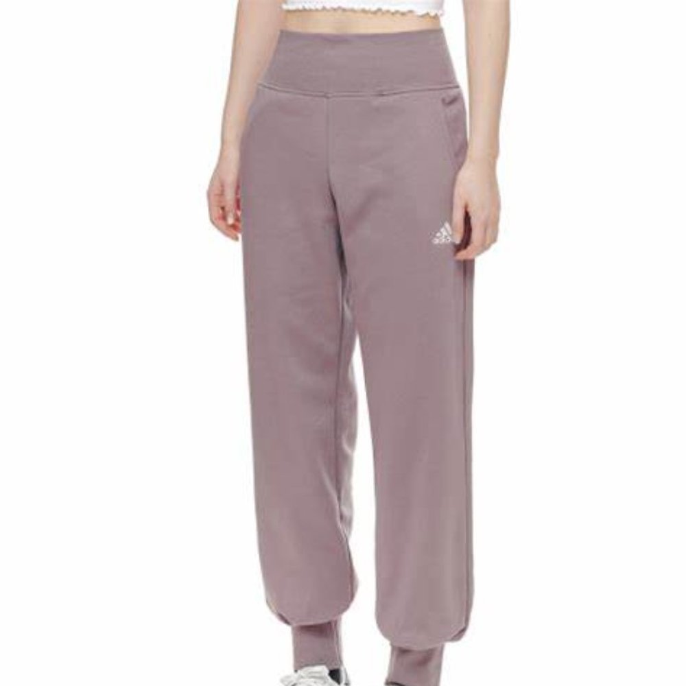 Adidas Hi waist sweat pant sz L